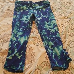 Tye Die workout capris